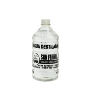 AGUA DESTILADA